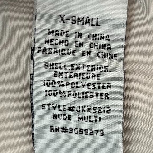 Thread & Supply 1/4 Zip Floral Windbreaker, Size XS - Picture 11 of 13